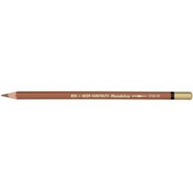 Карандаш цветной акварельный Mondeluz, light brown/светло-коричневый (3720031002KS