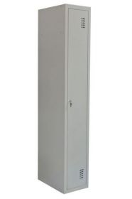 Шкаф металлический для одежды односекционный, 30 см НО 11-01-03х18х05-Ц-7035