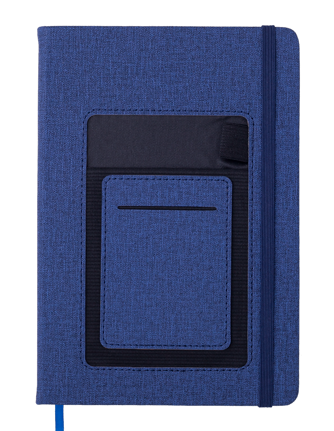 Блокнот деловой Buromax COMFORT А5, 96 листов, клетка, синий