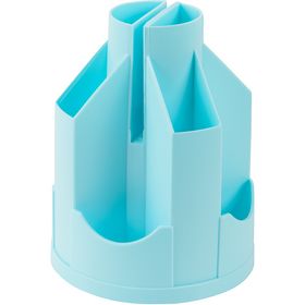 Подставка-органайзер для ручек пластиковая Axent Delta Pastelini, 11 отделений, мятная