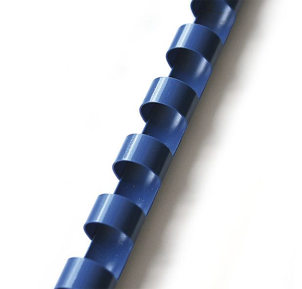 Пластиковая пружина 38 мм, синяя, 50 шт